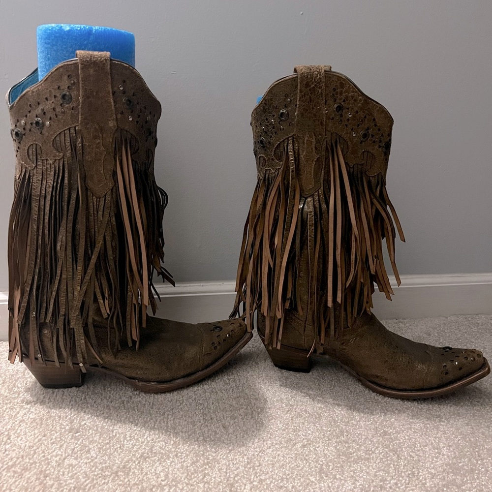 Corral fringe boots